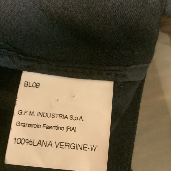 Hache women’s black cropped jacket 100% Lana vergine wool (see photos for size) - Picture 4 of 11